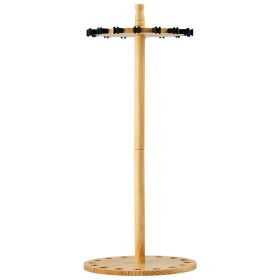 16 Pole Fishing Rod Holder Wood Fishing Rack
