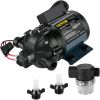 VEVOR Washdown Pump, 12V DC, 7 GPM 60 PSI, Max. 10 FT Lift Self Priming Water Pump, w/ EPDM Valve, Universal Salt Water Strainer & Female/Male Thread