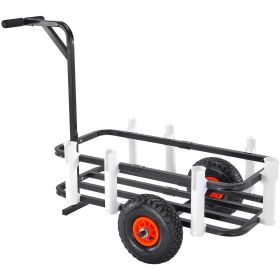 VEVOR Beach Fishing Cart, 200 lbs Load Capacity