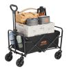 VEVOR Collapsible Folding Wagon, 220lb weight capacity