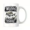 Wishing I Was Fishing... Coffee Mug - 11 oz