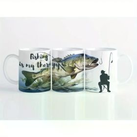 Fishing is My Therapy... Coffee Mug - 11 oz