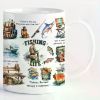 Fishing Life Mug... Ceramic Coffee/Tea Mug - 11 oz