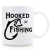 "Hooked on Fishing"... Coffee Mug - 11 oz