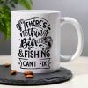 "Beer & Fishing"... Coffee Mug - 11 oz