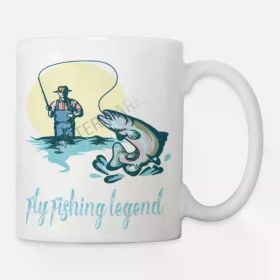 "Fly Fishing Legend"... Coffee Mug - 11 oz