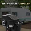 3500 lbs Electric Trailer Jack, 12V DC, 27" Lift
