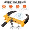 VEVOR Wheel Lock, 2 Packs Universal Wheel Clamp Lock, Adjustable Anti Theft Trailer Lock Wheel Clamp