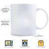 "Slingin' Poles Catchin' Souls" Humorous Jesus Fishing Coffee/Tea Cup - 11 oz