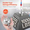 Fishing Magnet Kit Double Sided-1000 LBS Strong