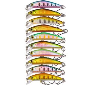 Multi-color Artificial Outdoor Fishing Hook Lure Set (Color: Multi-Color, Type: Style A)