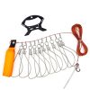 Fishing Lock Buckle with Reel