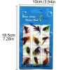 12 pcs "Insects/Flies" Fly Fishing Lures Bait